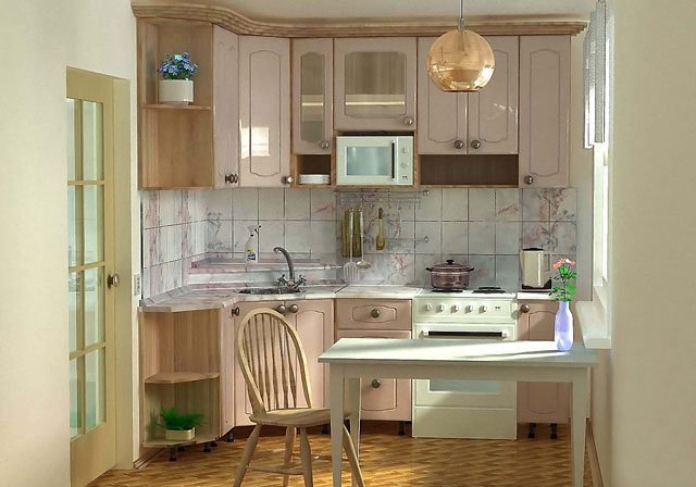 советы хорошего интерьера кухни хрущевки