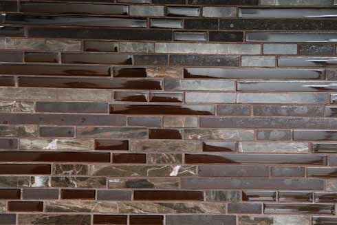 коричневый стеклянный кафель суперстильный компромис