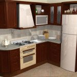 красивые угловые кухни фото