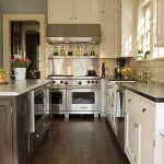 дизайн большой кухни в частном доме