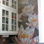 фартук из мозаики