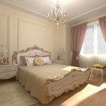 спальня в современном классическом стиле