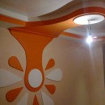 фото потолка из гипсокартона