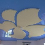 дизайн потолка из гипсокартона фото