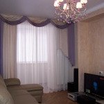 дизайн штор в зал