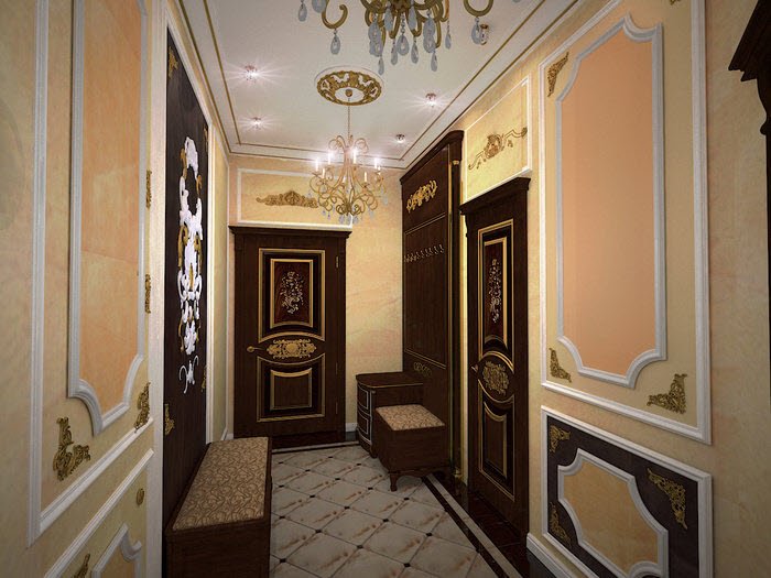 Двери классика в интерьере квартиры фото